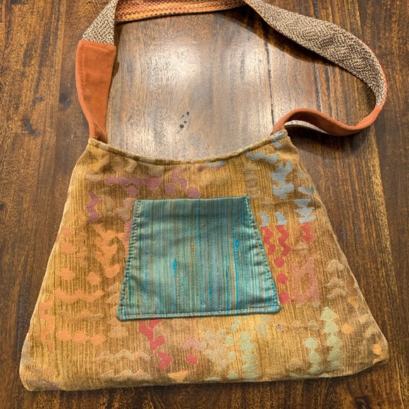 Salmagundi Reversible Hippie Handbag - Picture 1 of 6